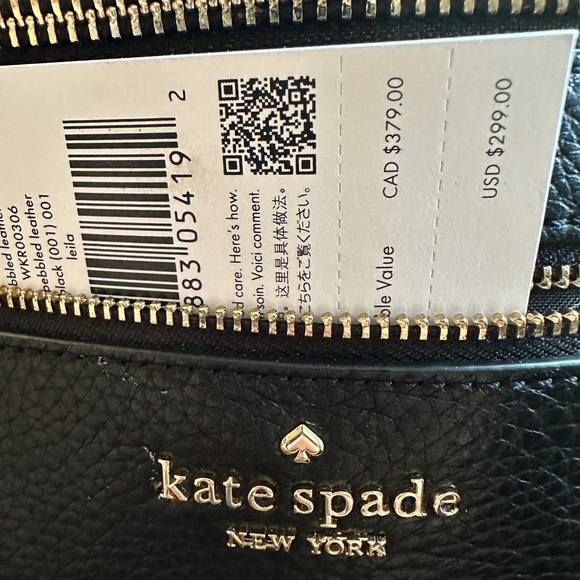 Kate Spade Black Leather Belt Bag - Picture 9 of 9